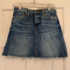 BLANK NYC denim skirt